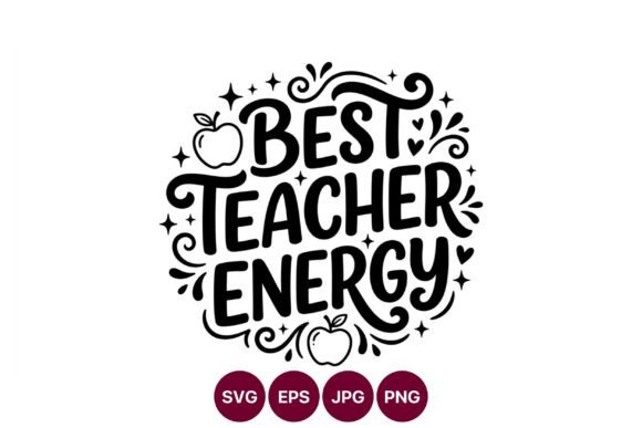 Best Teacher Energy: A Playful Embroidery Design