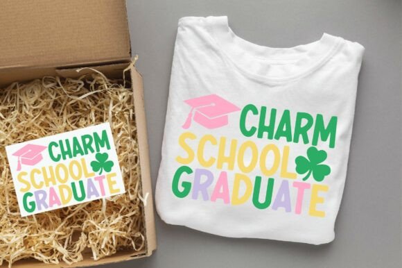 Charm School Graduate: A St. Patrick's Day Embroidery Delight
