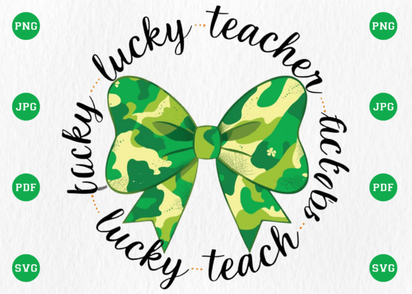 Coquette Lucky Teacher St Patrick's Day