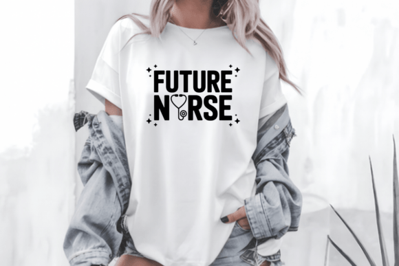 Future Nurse SVG for Embroidery Projects