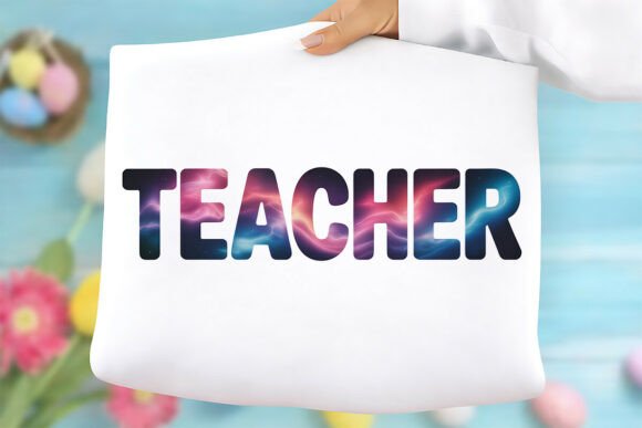 Galaxy Teacher Png: A Stellar Embroidery Design