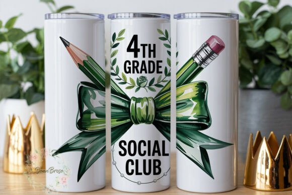 Review: 4th Grade Teacher Bow Pencil Tumbler