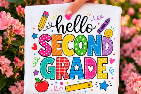 Review: Hello Second Grade School Supplies PNG