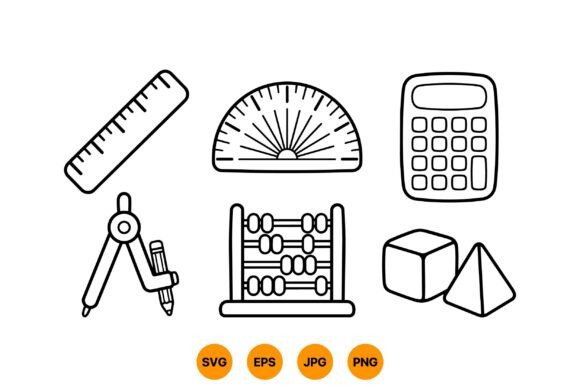 School Math Icon Clipart Pack: A Designer's Review
