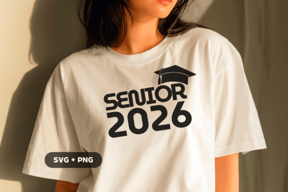 Senior 2026 Graduation PNG SVG Bundle