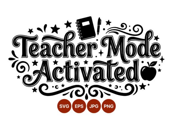 Teacher Mode Activated: A Stylish Embroidery Design