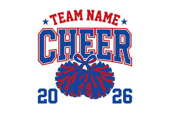 Team Name Cheer 2026 SVG: A Bold and Spirited Design