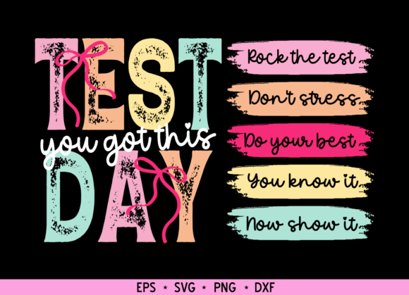Test Day Teacher Png for Embroidery Projects